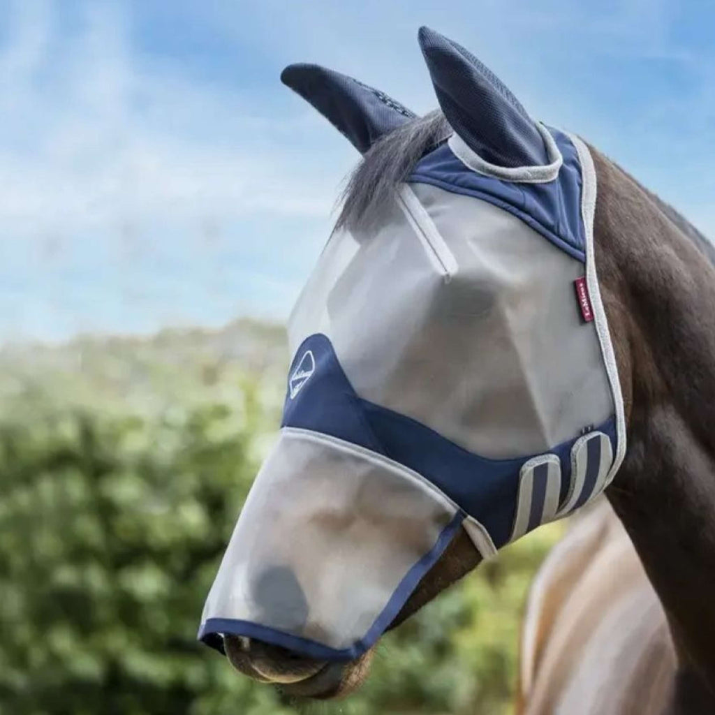 LeMieux Fliegenmaske Amour Shield Pro Ohren & Nase Navy