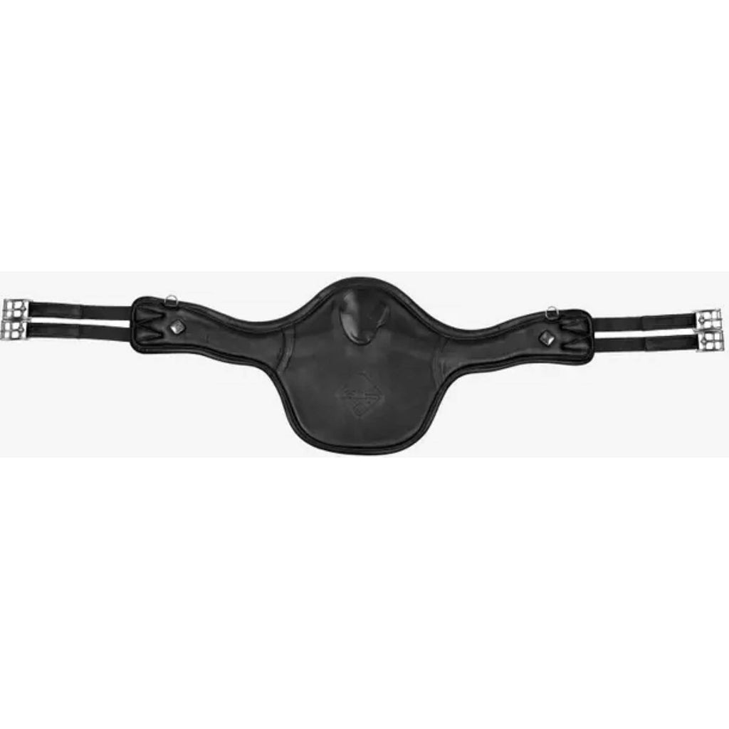 LeMieux Spring Sattelgurt Magnet Anatomisch lang Schwarz