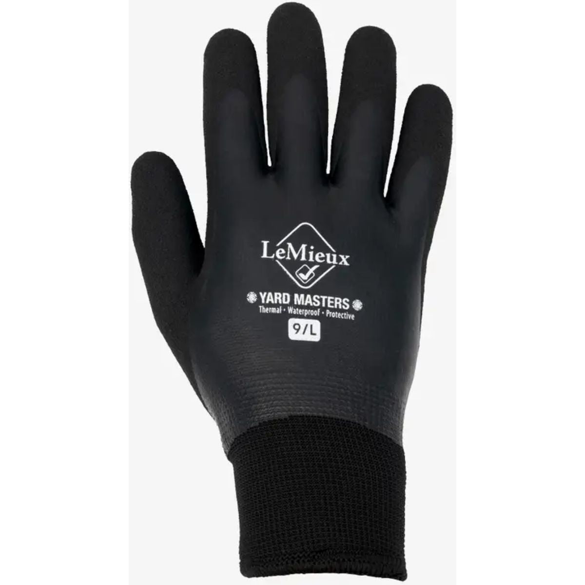 LeMieux Reithandschuhe Thermal Work Schwarz