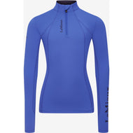 LeMieux Baselayer Young Rider Classique Benetton Blau