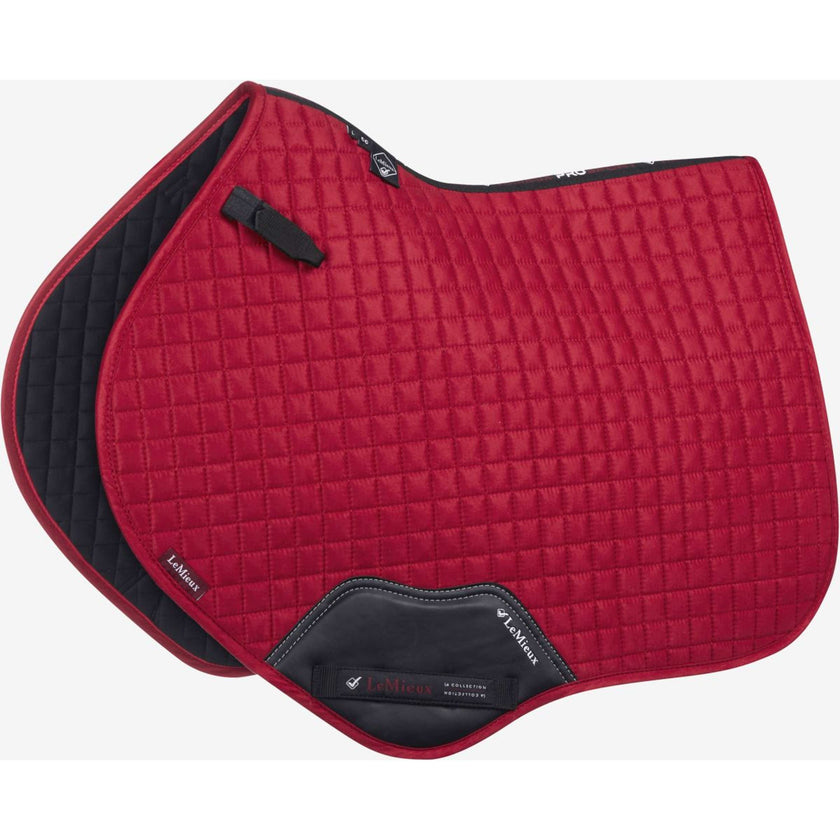 LeMieux Schabracke Suede Square Close Contact Chilli LeMieux Schabracke Suede Square Close Contact Chilli