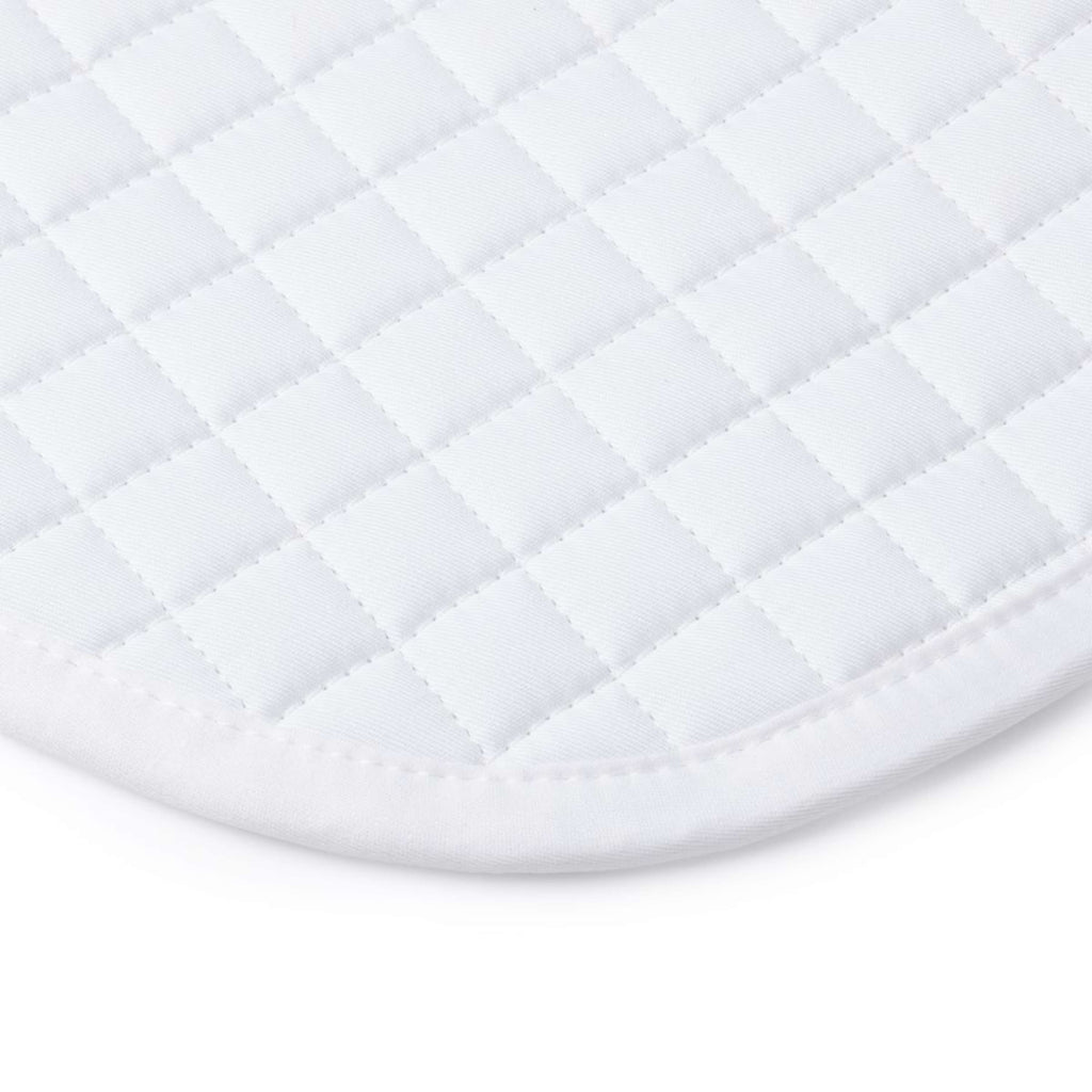 LeMieux Schabracke Cotton Half Square Close Contact Weiß