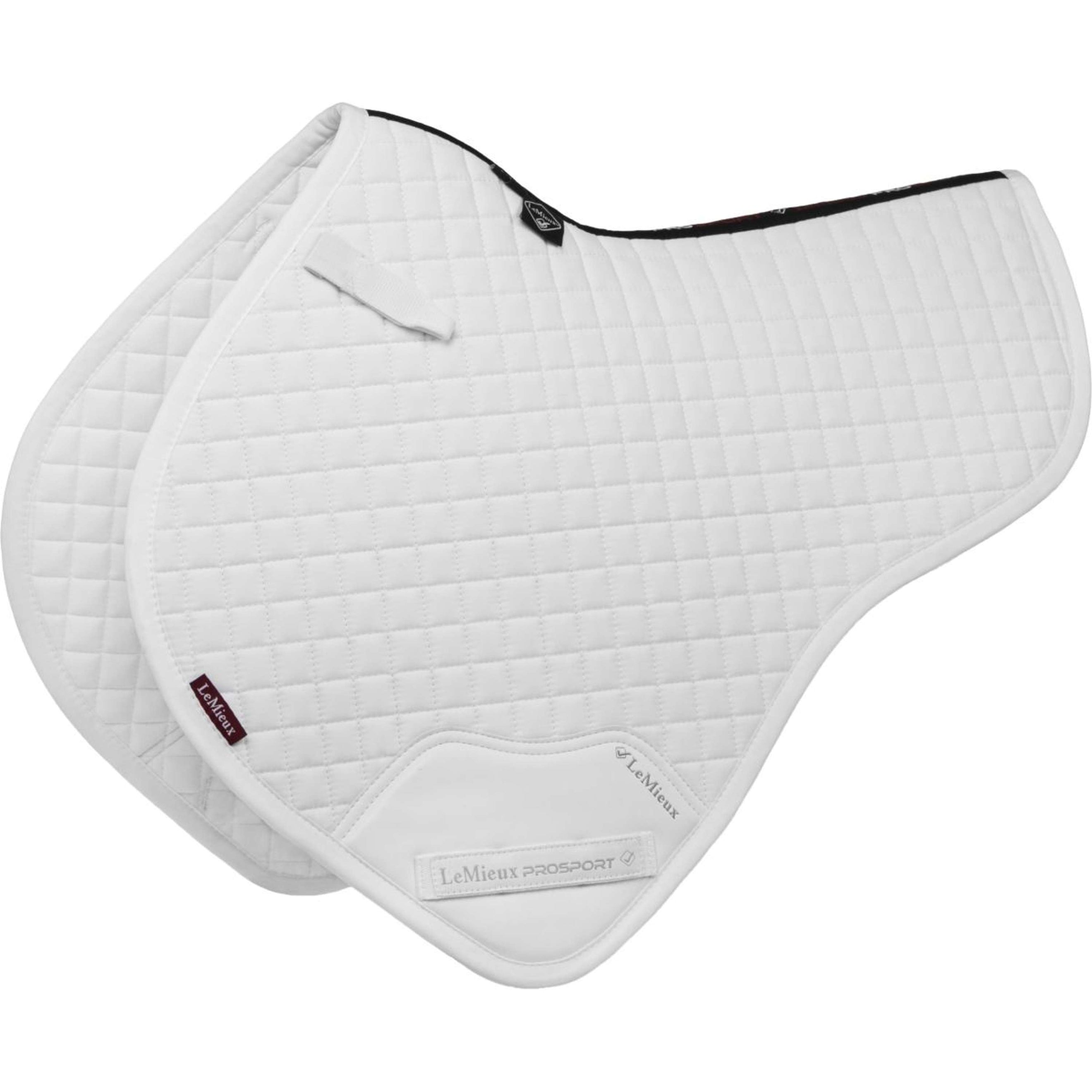 LeMieux Schabracke Cotton Half Square Close Contact Weiß LeMieux Schabracke Cotton Half Square Close Contact Weiß