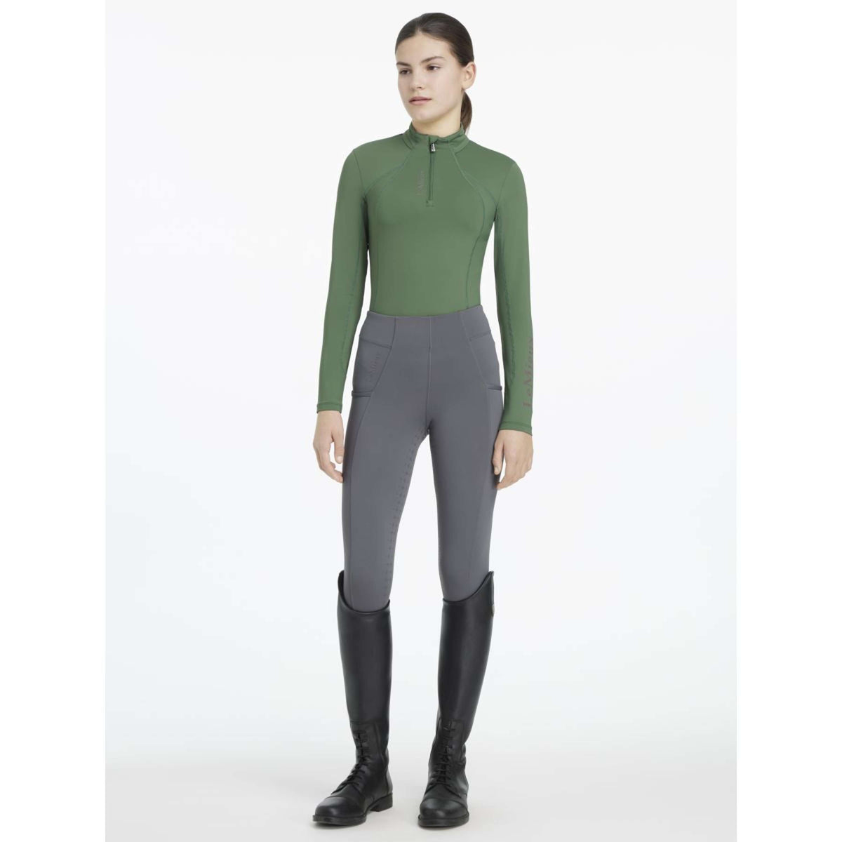 LeMieux Baselayer Young Rider Classique Hunter Green