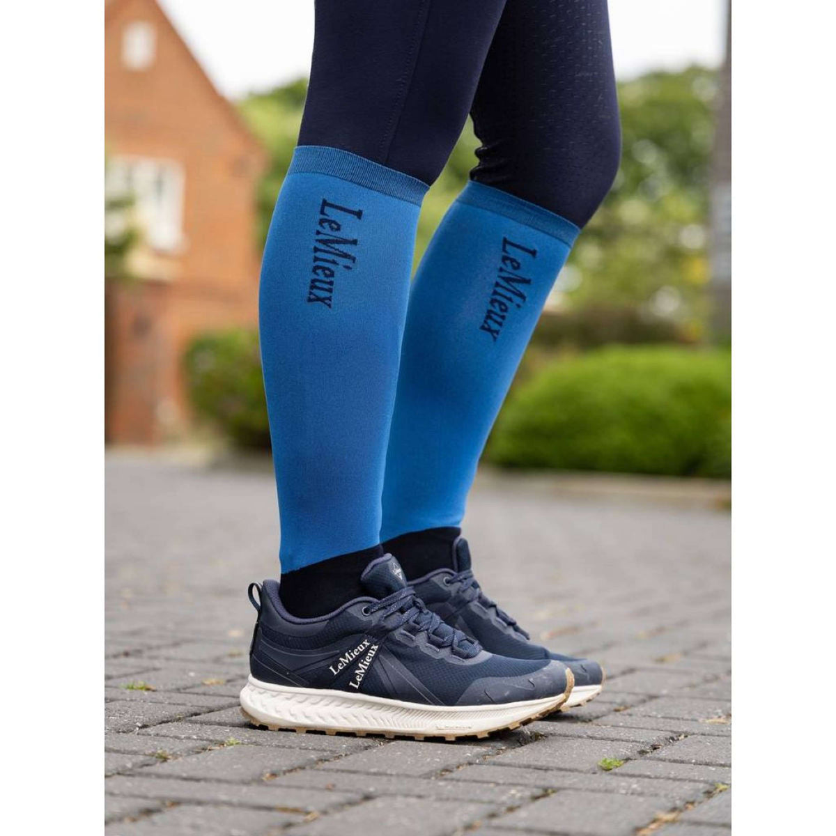 LeMieux Socken Competition Benetton Blau