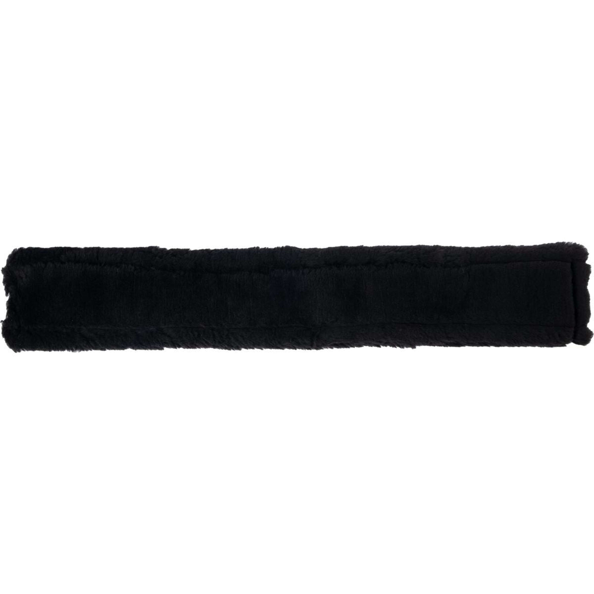 LeMieux Sattelgurtschoner Faux Lambswool Vielseitigkeit Schwarz/Schwarz