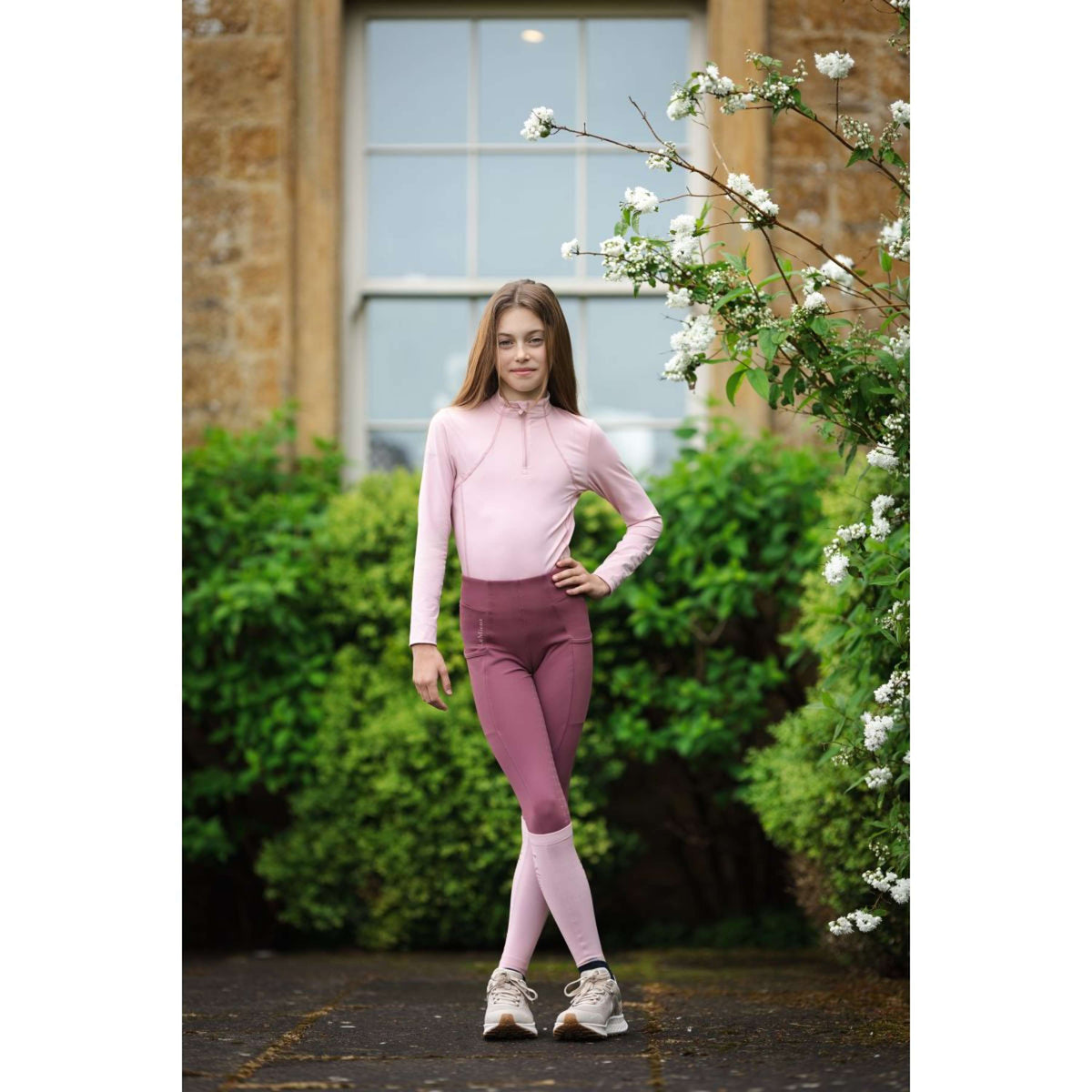 LeMieux Reitleggings Orla Kinder Rosewood