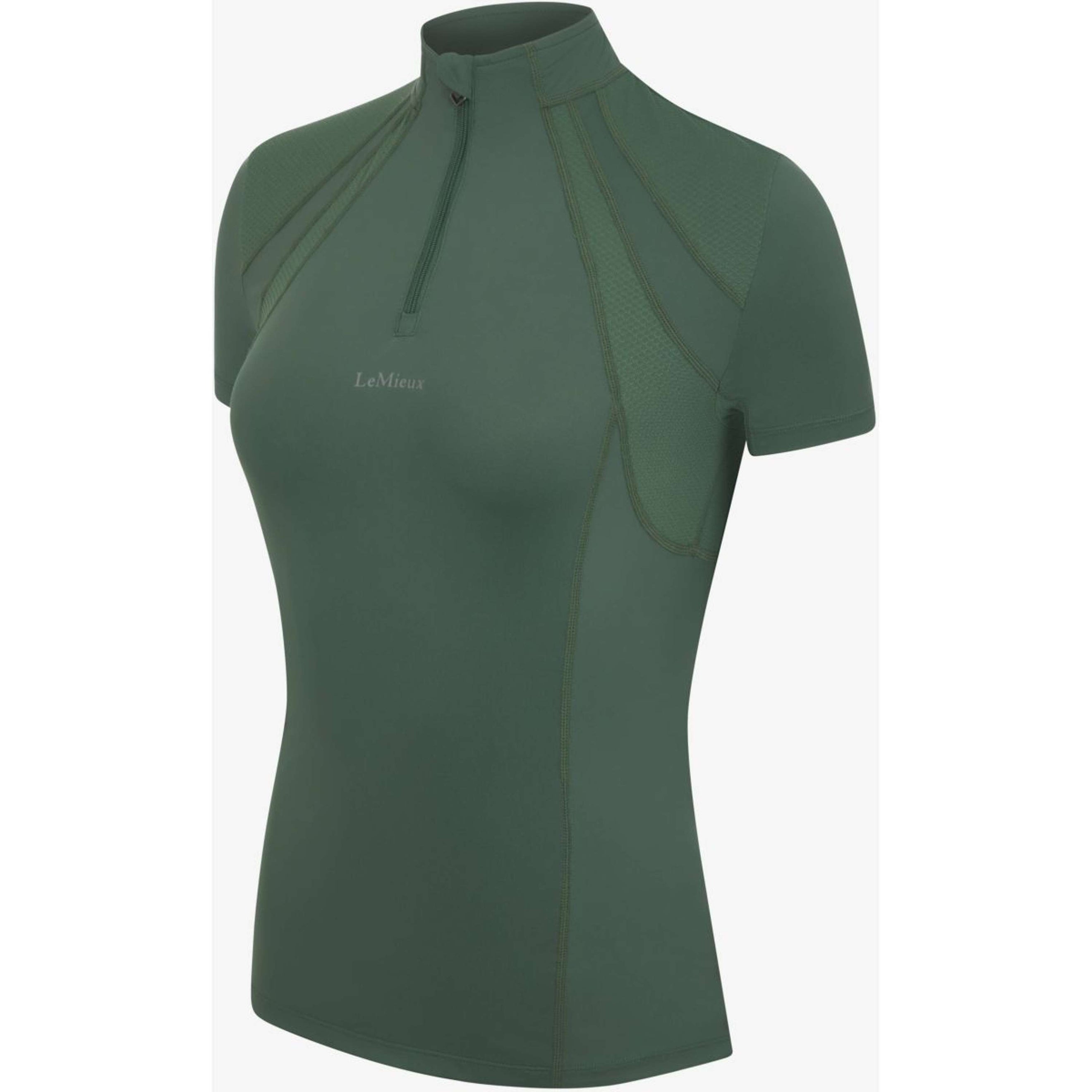 LeMieux Baselayer Mia Mesh Kurze Ärmel Hunter Grün LeMieux Baselayer Mia Mesh Kurze Ärmel Hunter Grün