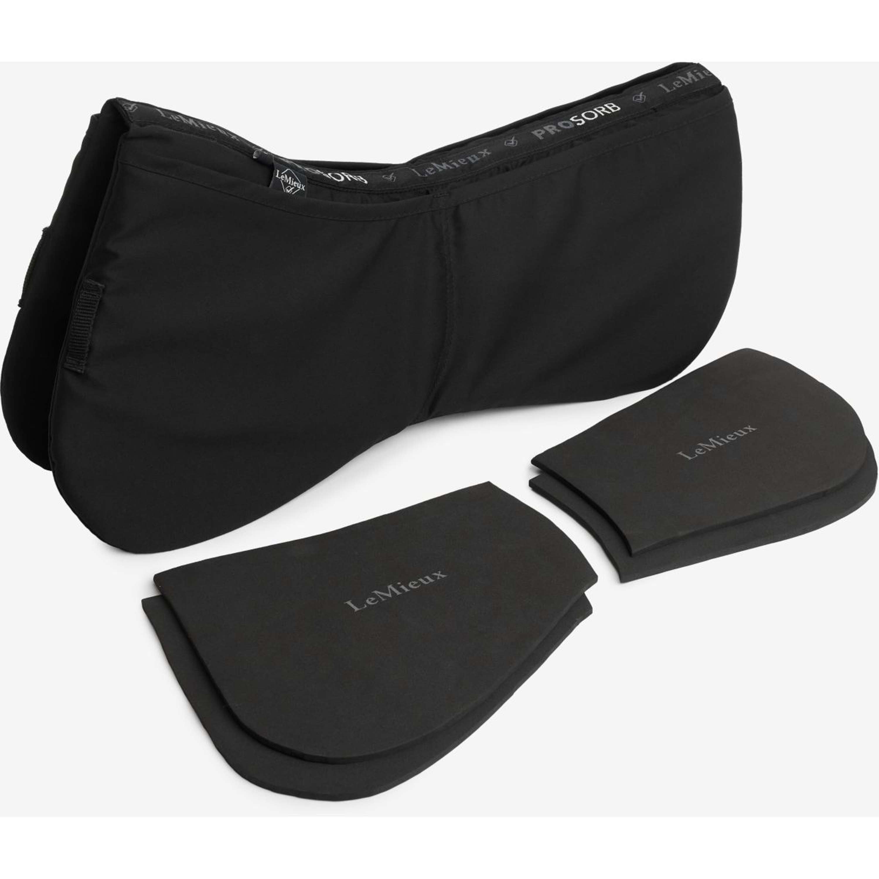 LeMieux Sattelunterleger Pro-Sorb Plain Schwarz