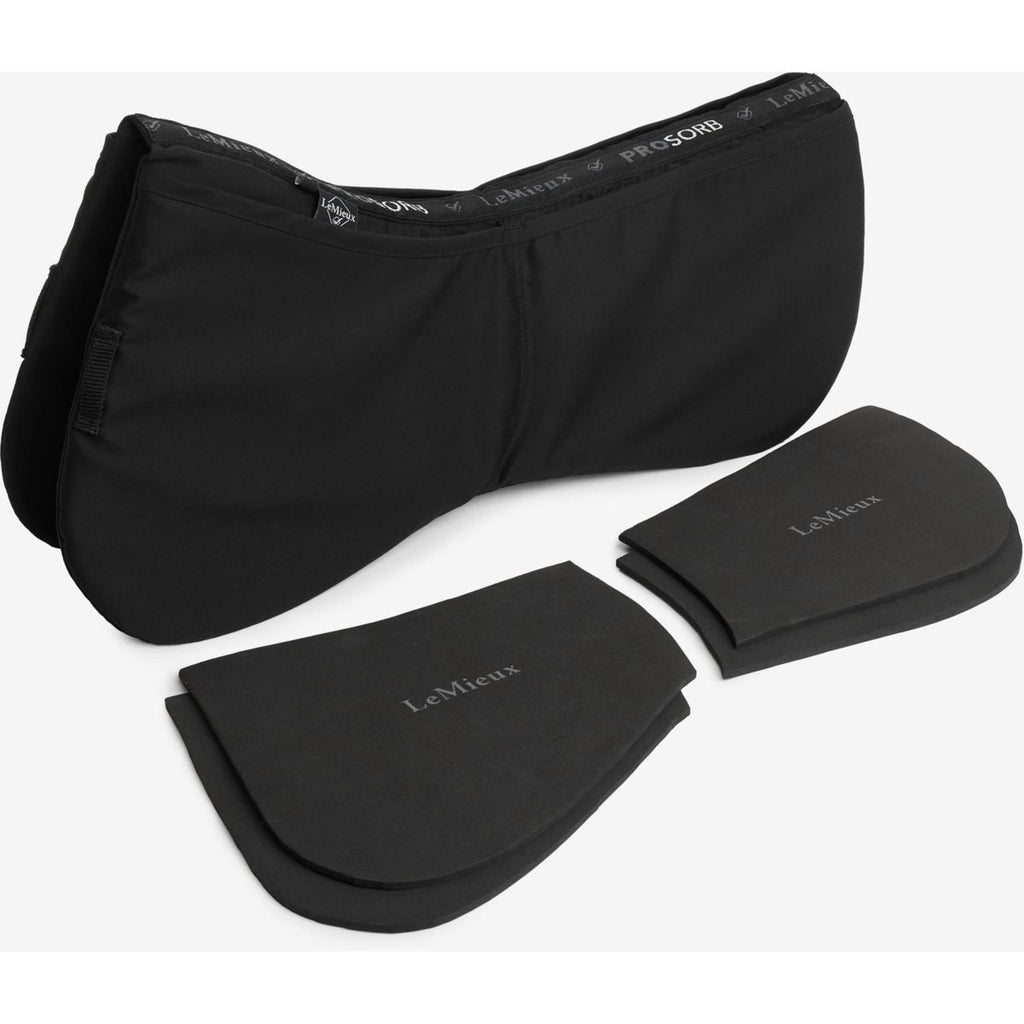 LeMieux Sattelunterleger Pro-Sorb Plain Schwarz