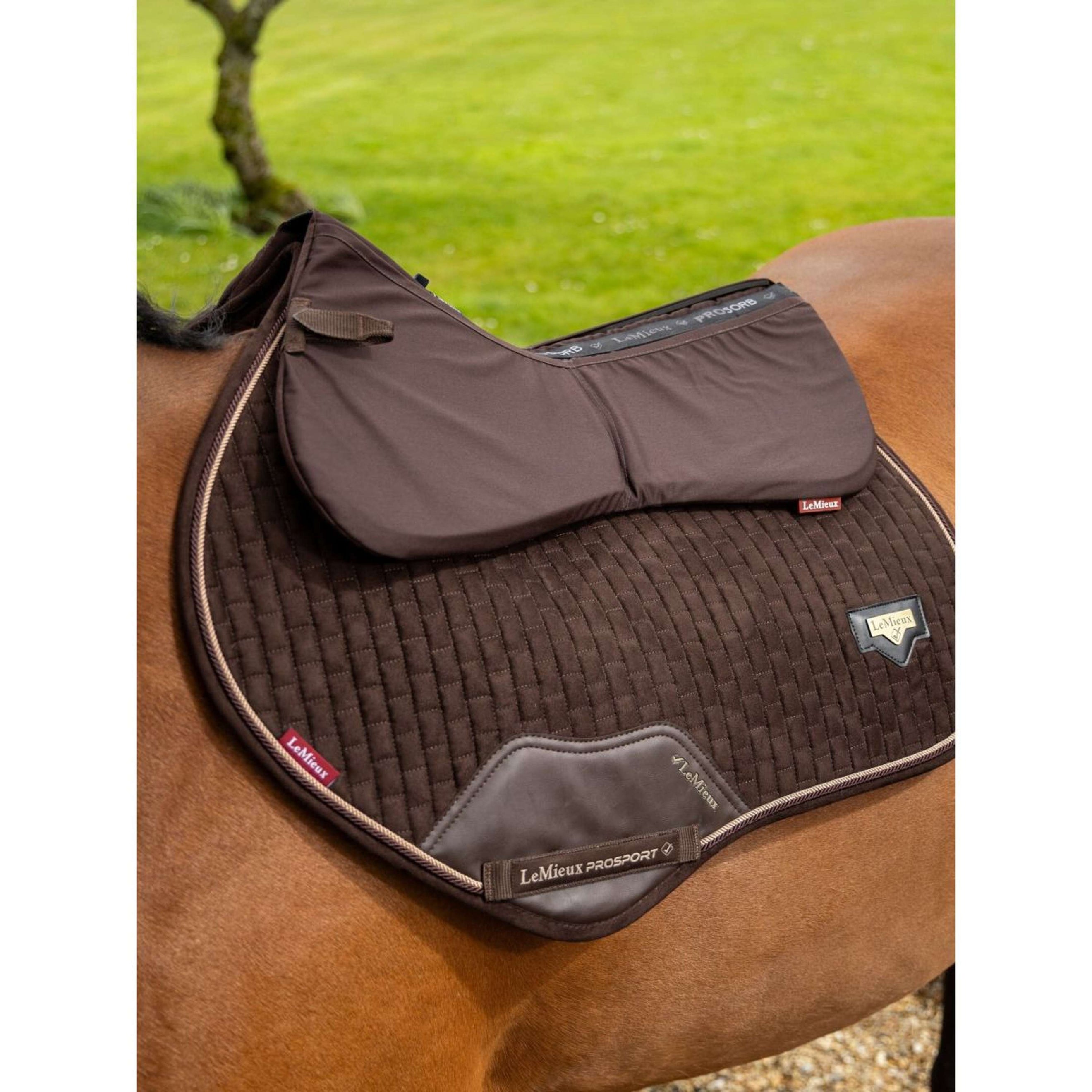 LeMieux Sattelunterleger Pro-Sorb Plain Braun LeMieux Sattelunterleger Pro-Sorb Plain Braun