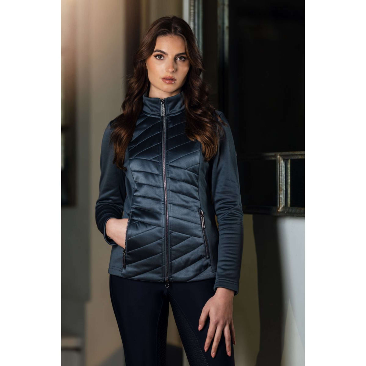 LeMieux Jacke Dynamique Petrol