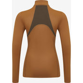 LeMieux Base Layer Young Rider Mia Mesh Ginger