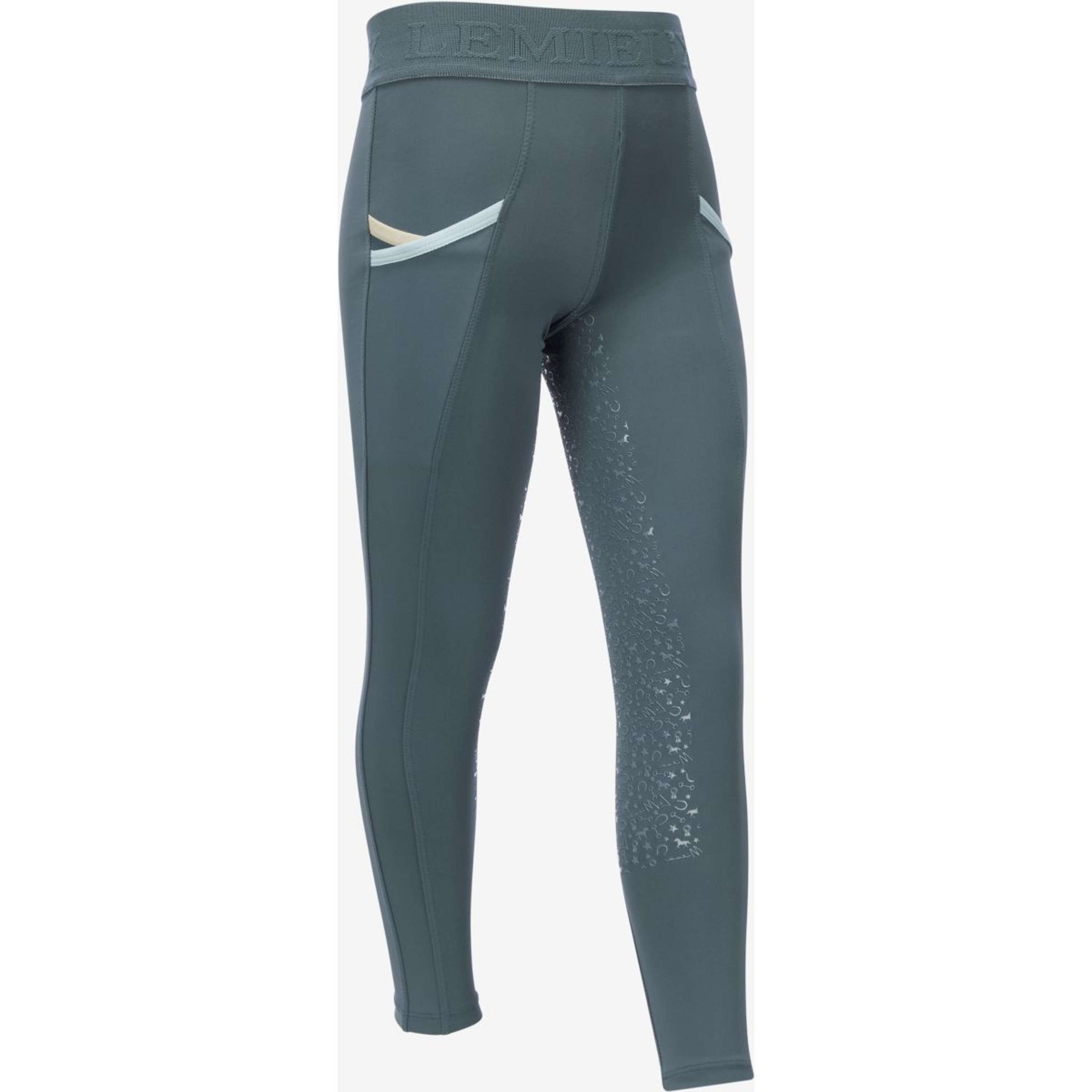 LeMieux Reitleggings Mini Petrol