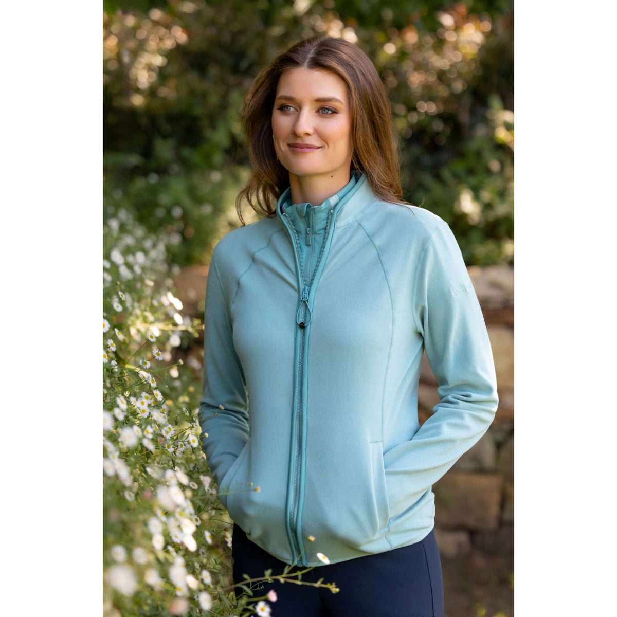 LeMieux Jacke Faye Fleece Aqua