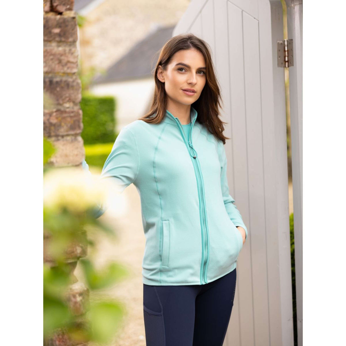 LeMieux Jacke Faye Fleece Aqua