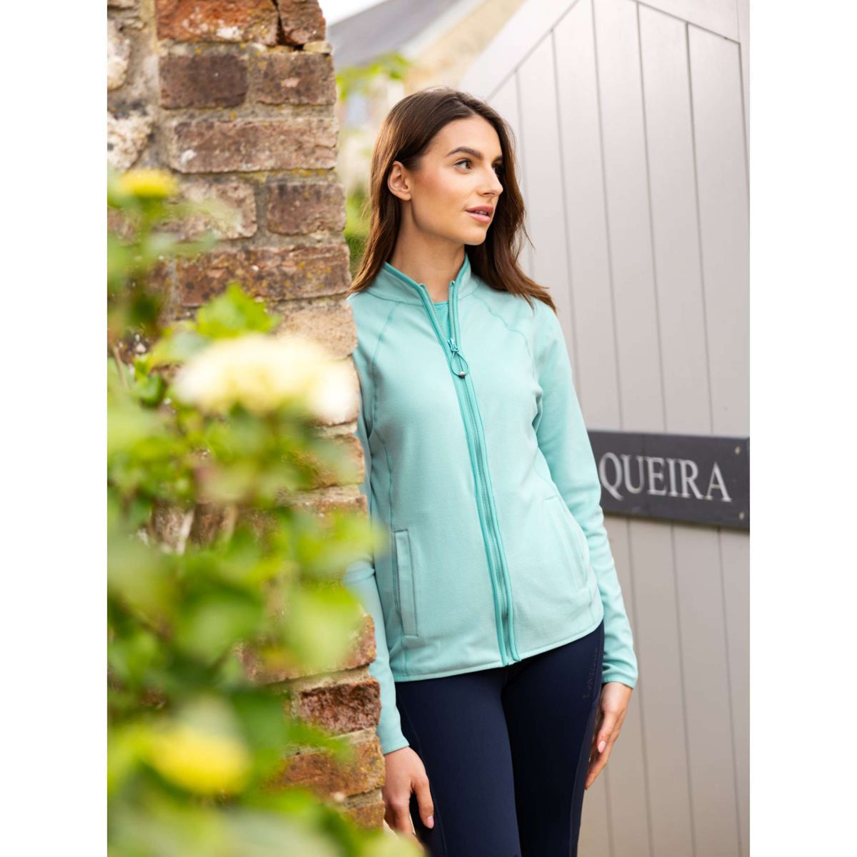 LeMieux Jacke Faye Fleece Aqua