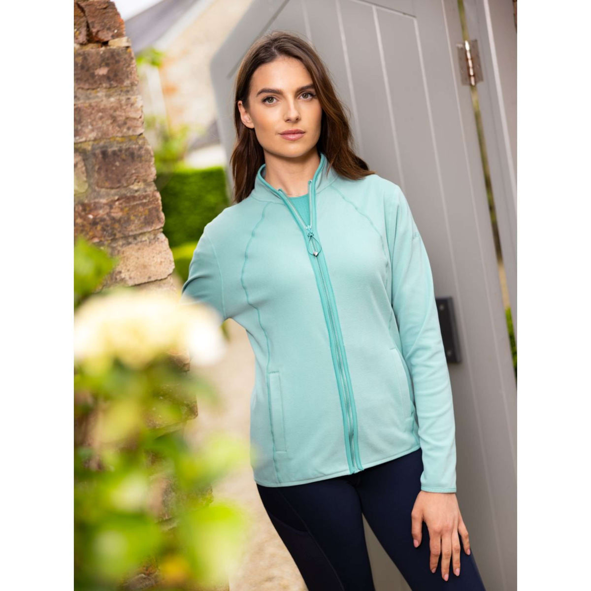 LeMieux Jacke Faye Fleece Aqua