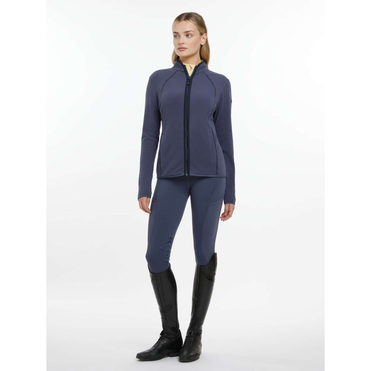 LeMieux Jacke Faye Fleece Dusk Blau