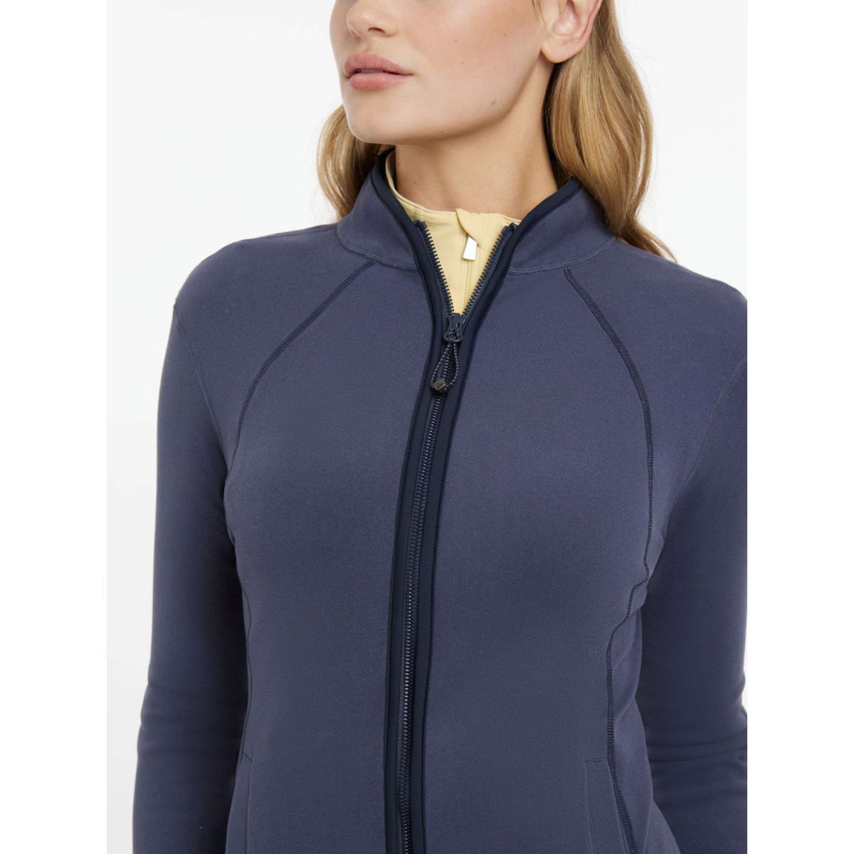 LeMieux Jacke Faye Fleece Dusk Blau