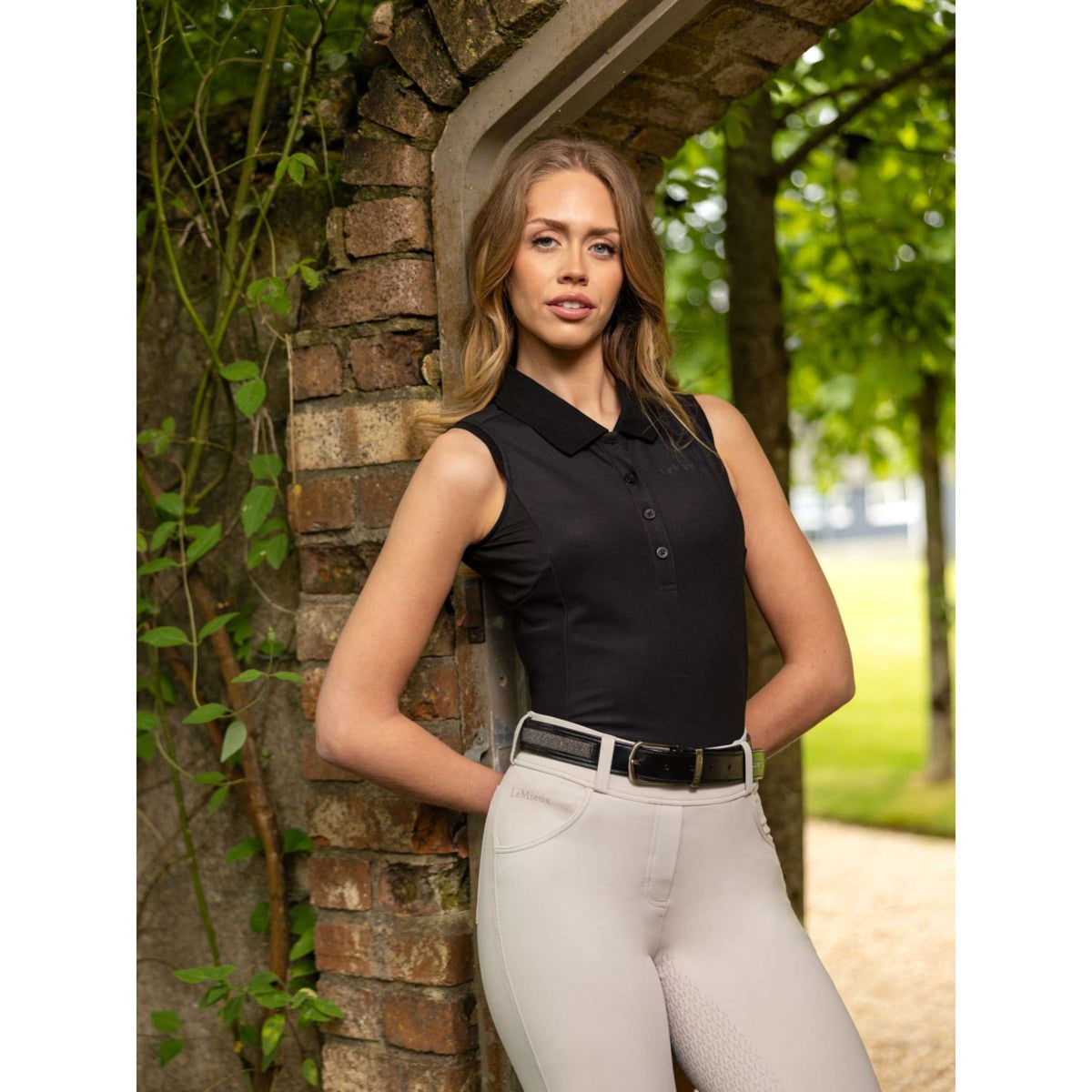 LeMieux Poloshirt Sleeveless Marissa Schwarz