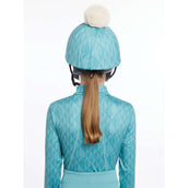 LeMieux Hat Silk Clea Lagoon