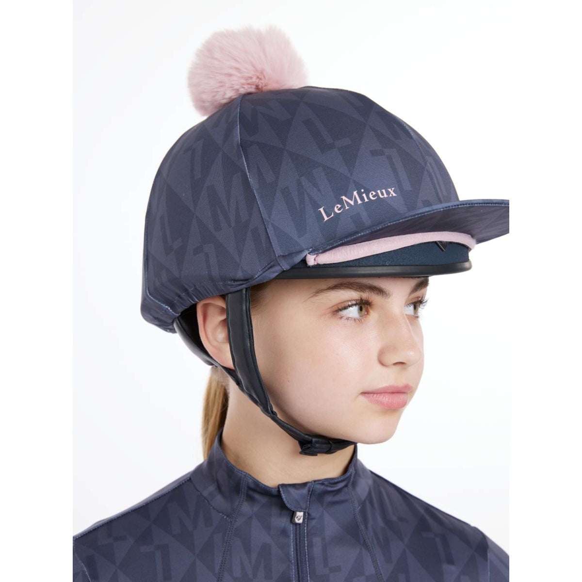 LeMieux Hat Silk Clea Dusk Blau