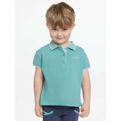 LeMieux Poloshirt SS25 Mini Kinder Lagoon