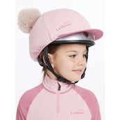 LeMieux Hat Silk Double Pom Kinder Blossom