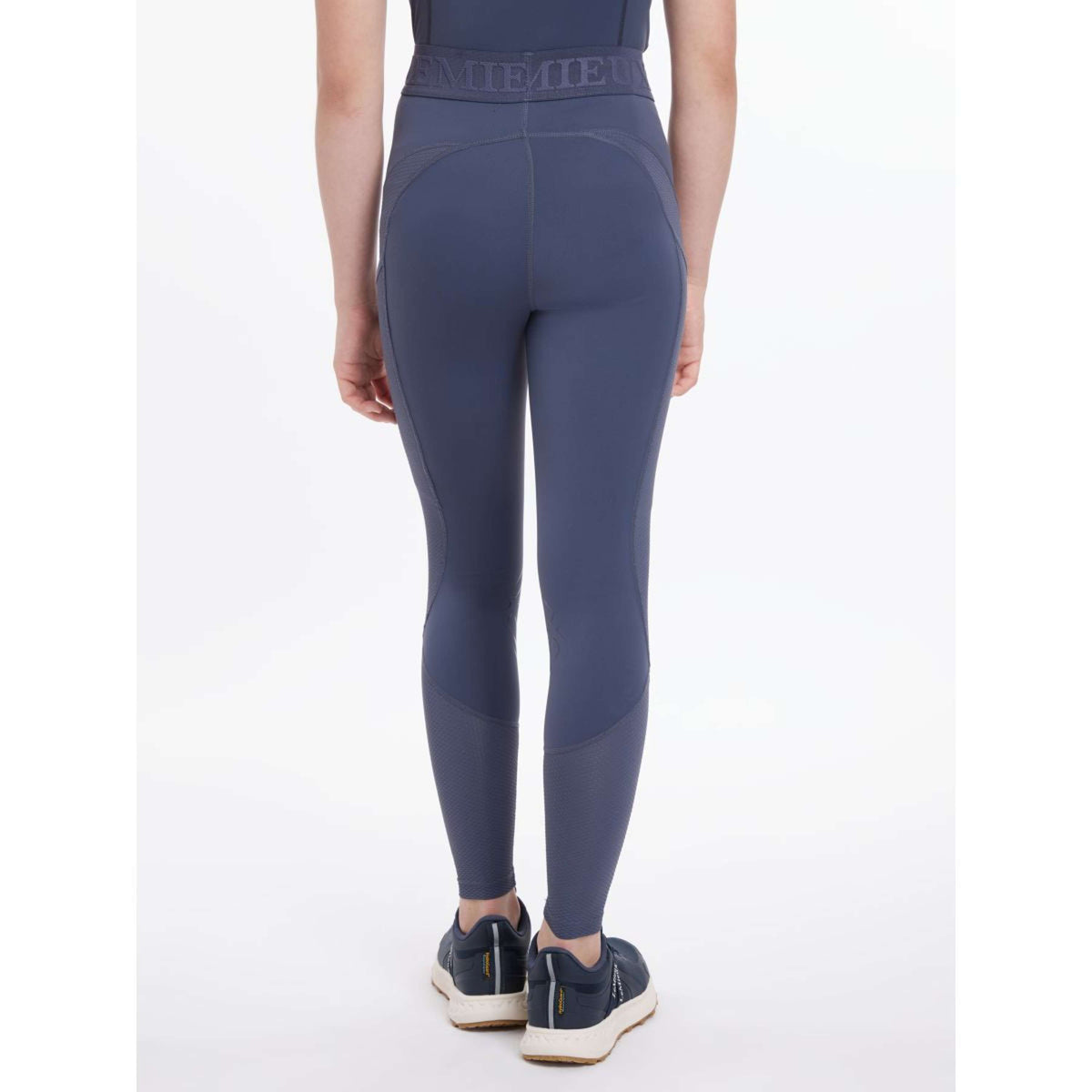 LeMieux Reitleggings Lizzie Mesh Kinder Dusk Blau