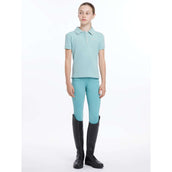 LeMieux Poloshirt SS25 Kinder Aqua