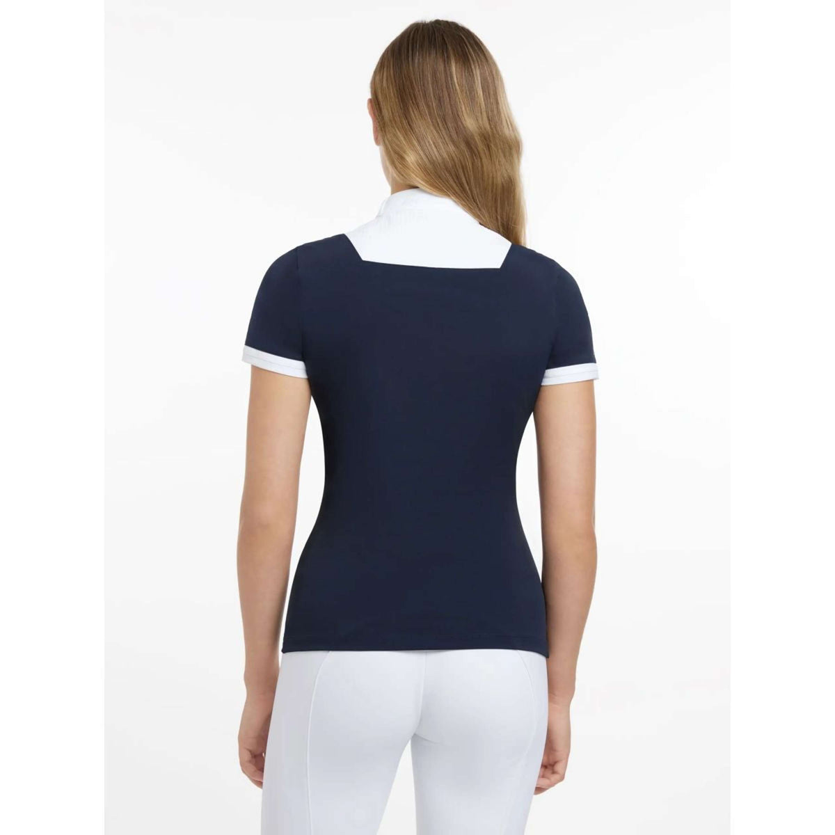 LeMieux Turniershirt Sophia Kurze Ärmel Navy