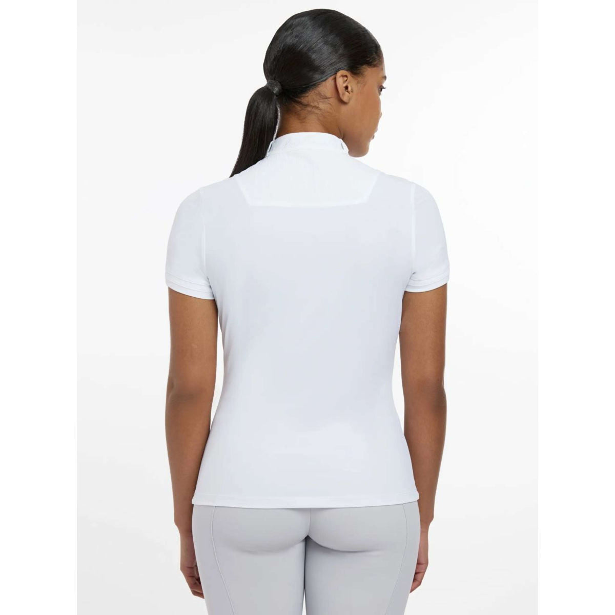 LeMieux Turniershirt Sophia Kurze Ärmel Weiß