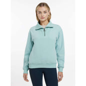 LeMieux Sweater Keira Quarter Aqua