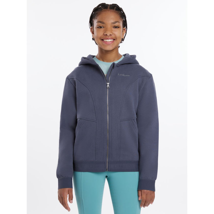 LeMieux Hoodie Hadley Kinder Dusk Blau