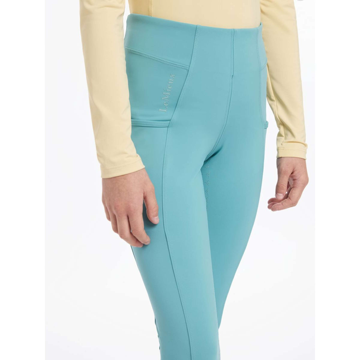 LeMieux Reitleggings Orla Kinder Lagoon