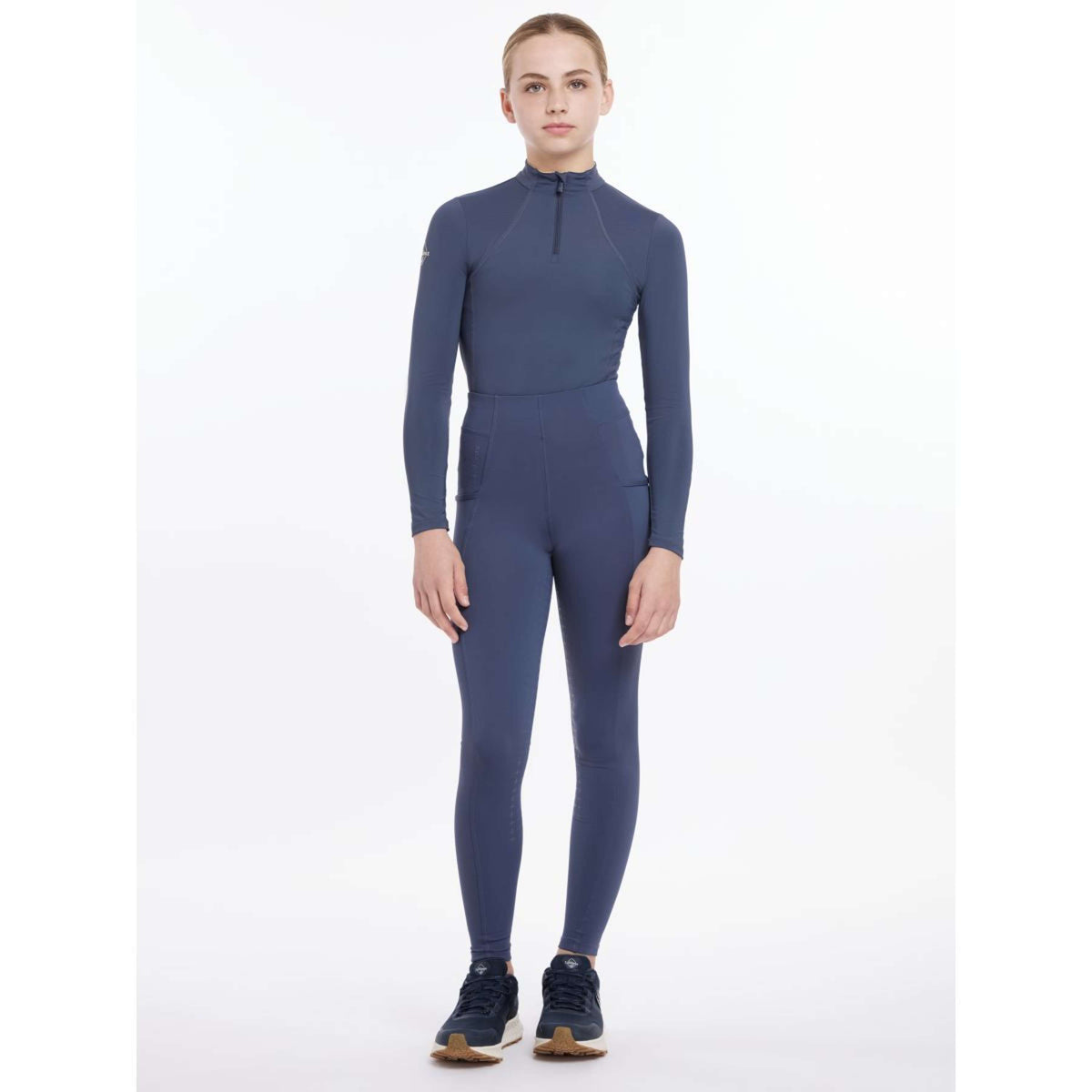 LeMieux Reitleggings Orla Kinder Dusk Blau