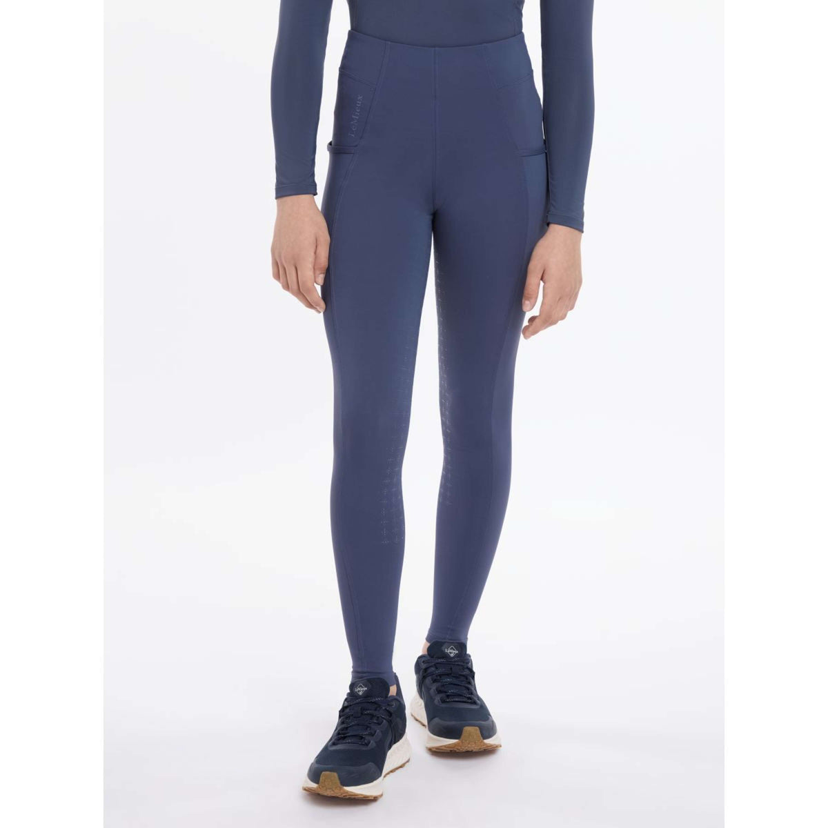 LeMieux Reitleggings Orla Kinder Dusk Blau