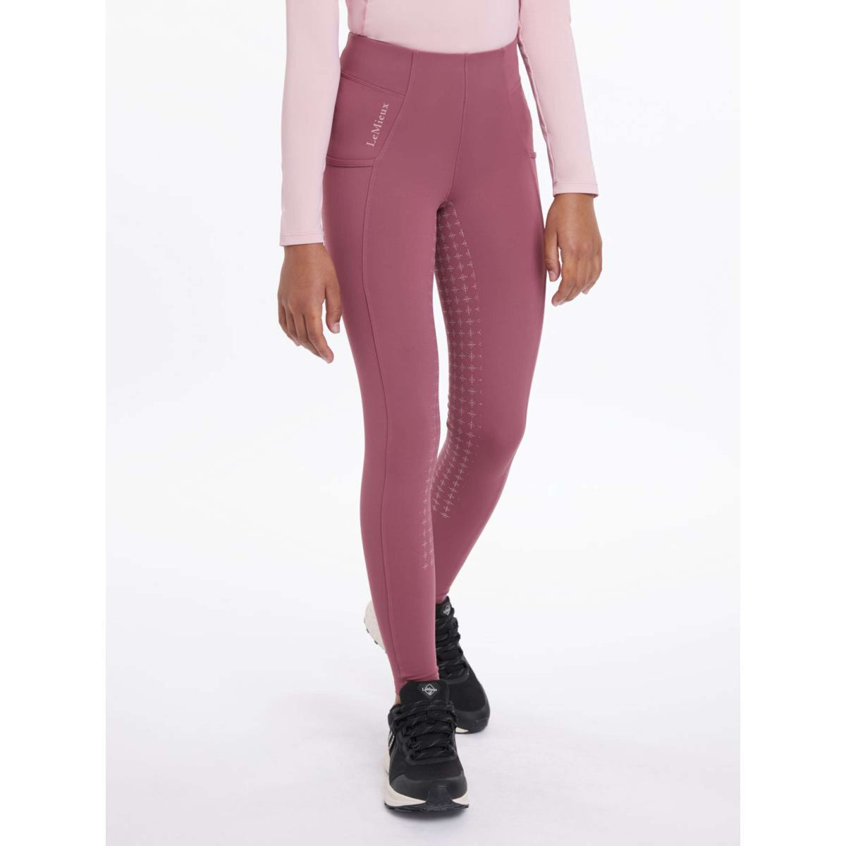 LeMieux Reitleggings Orla Kinder Rosewood