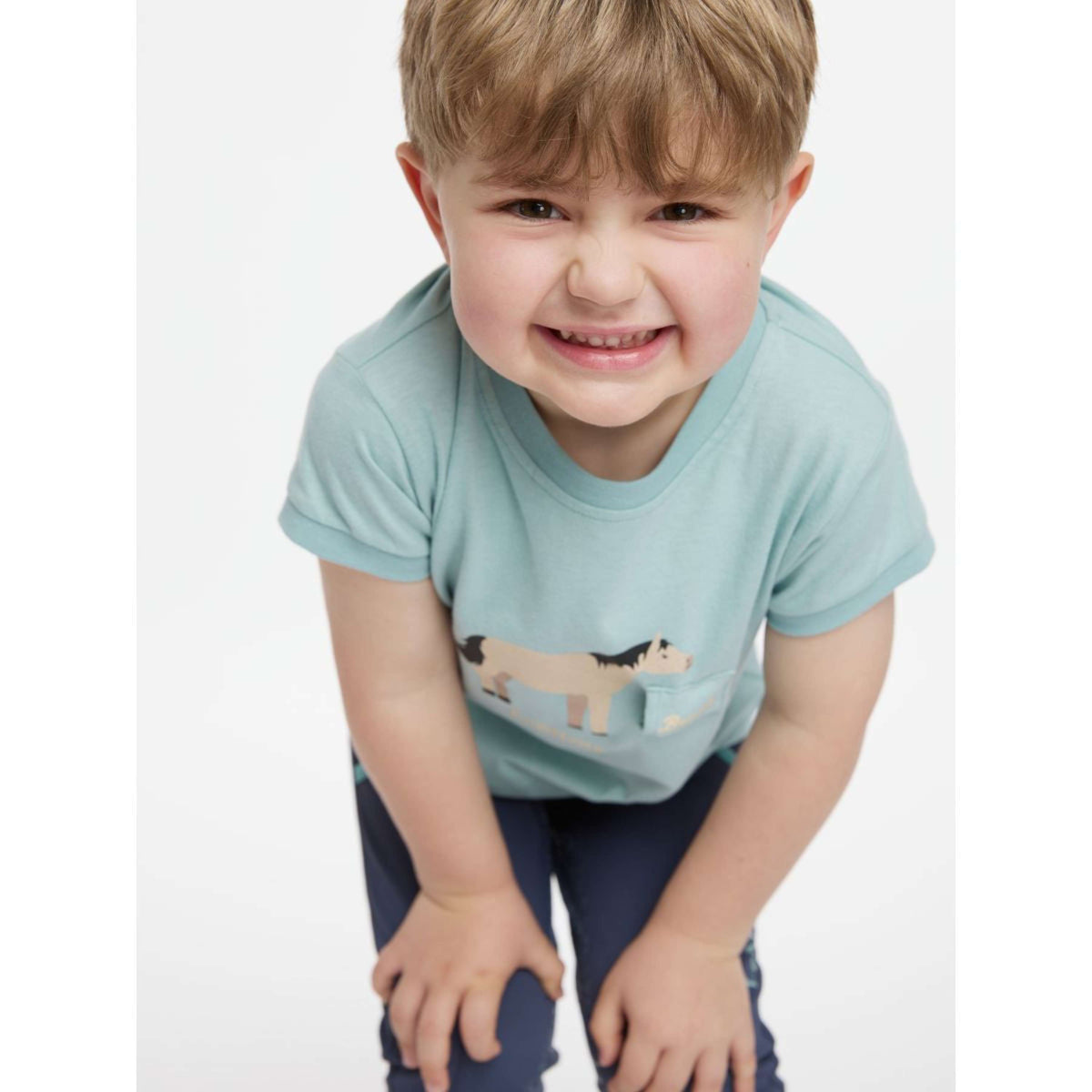 LeMieux T-Shirt Alex Tee Kinder Aqua