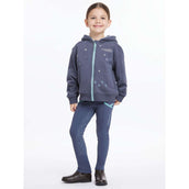 LeMieux Hoodie Charlie Zip Kinder Dusk Blau