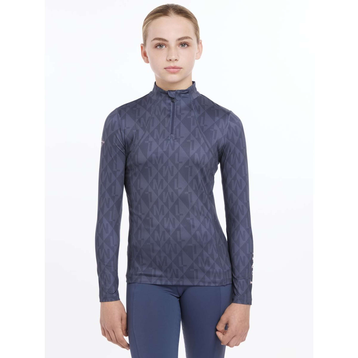 LeMieux Baselayer Clea Crew Kinder Dusk Blau