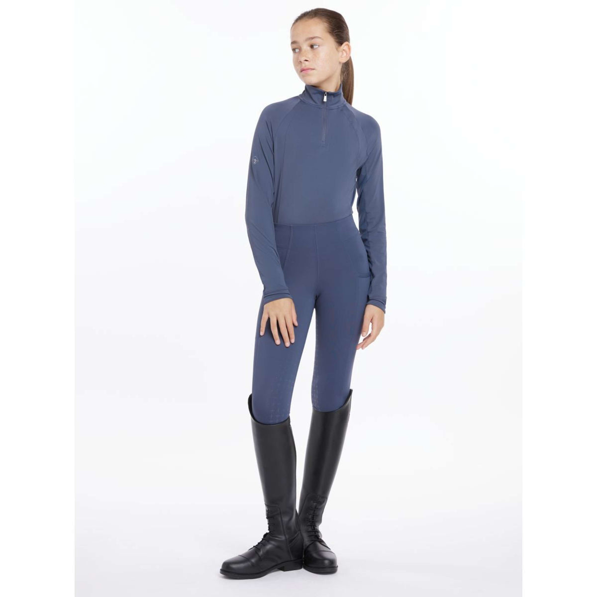 LeMieux Baselayer Hope Lightweight Kinder Dusk Blau