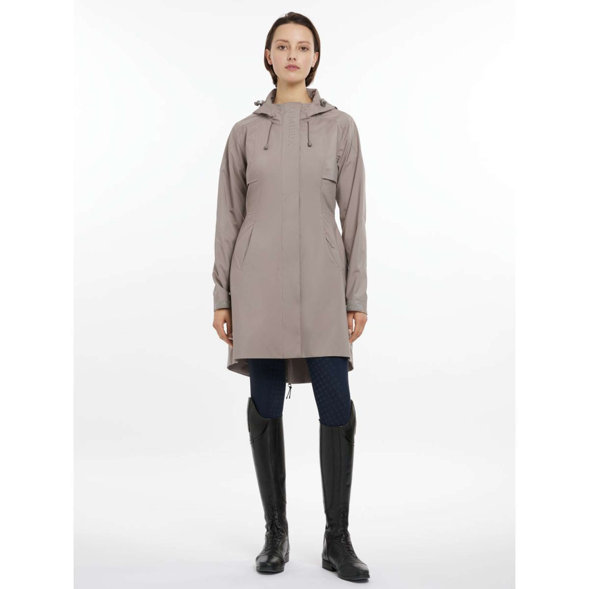 LeMieux Regenjacke Grace Long Pecan