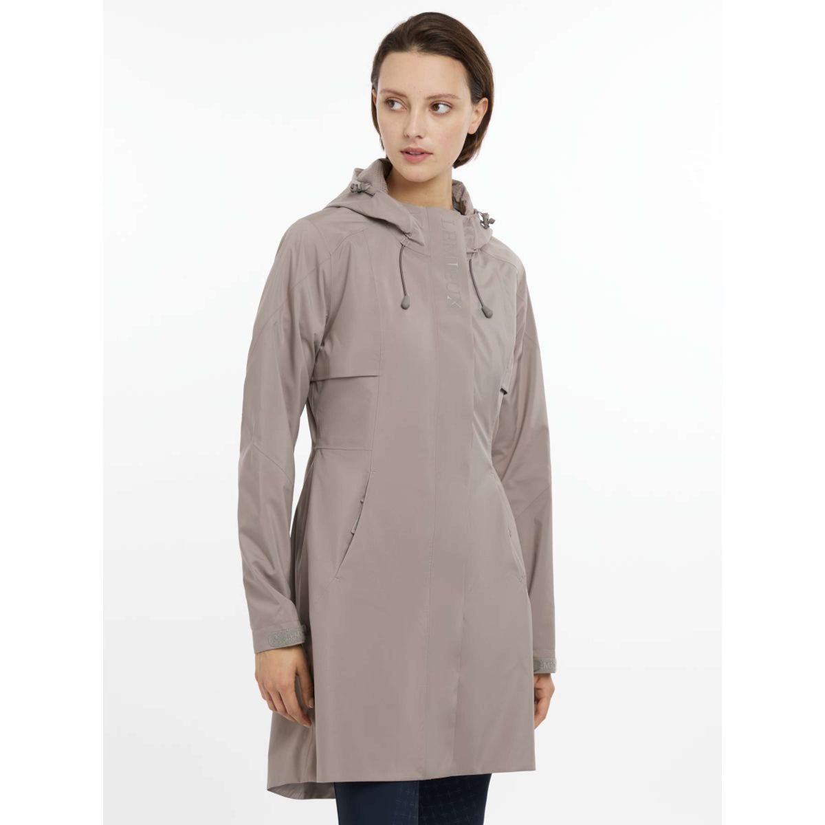 LeMieux Regenjacke Grace Long Pecan