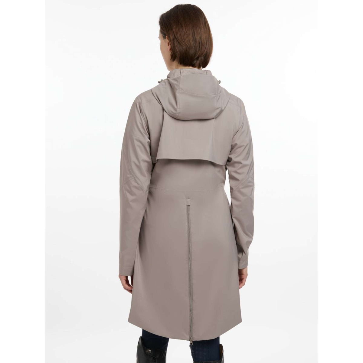 LeMieux Regenjacke Grace Long Pecan