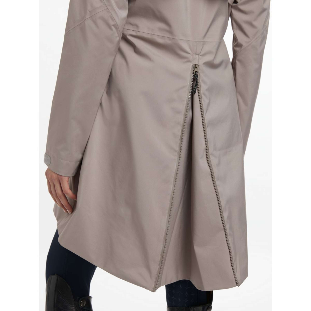 LeMieux Regenjacke Grace Long Pecan