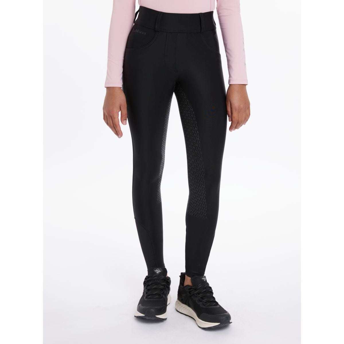 LeMieux Reitleggings Remi Kinder Schwarz