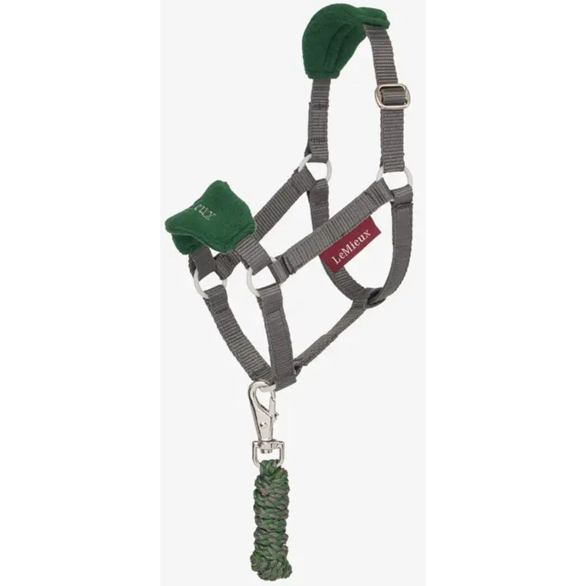 LeMieux Halfterset Hobby Horse Vogue Hunter Green