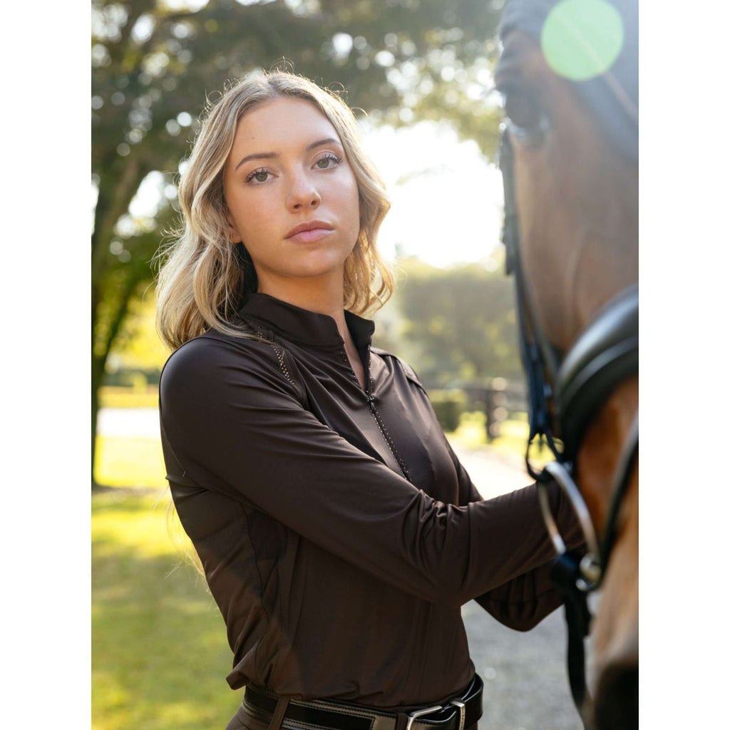 LeMieux Baselayer Brilliance Heyden Lightweight Espresso